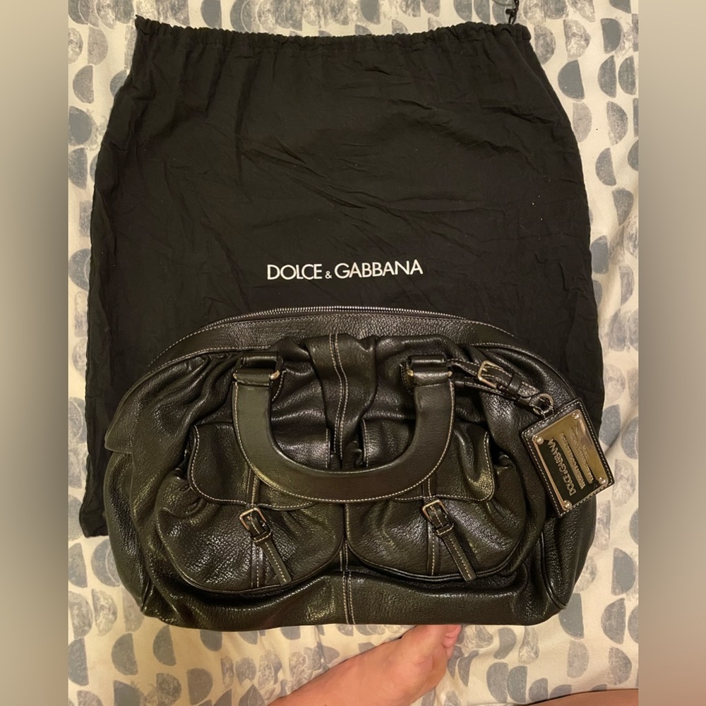 Preowned Dolce & Gabbana Miss Curly bag